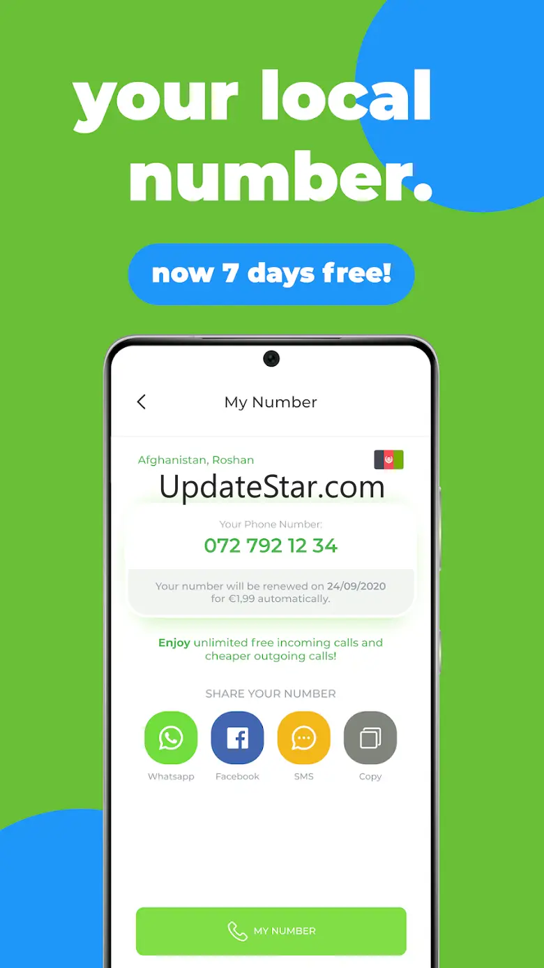 Vimoapp - wecall, 2nd number 3.7.11