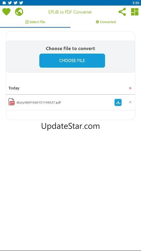ePub to PDF Converter