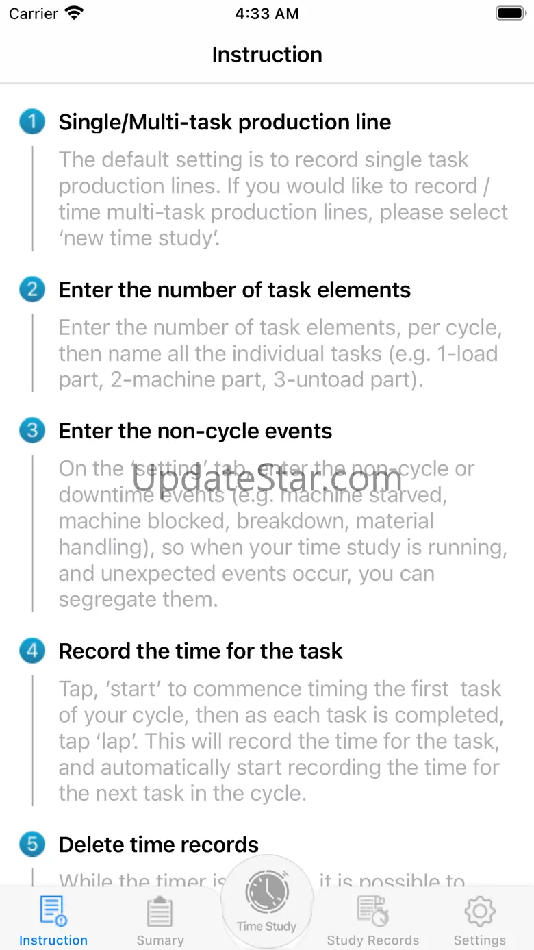 Time & Motion Study 1.3.2