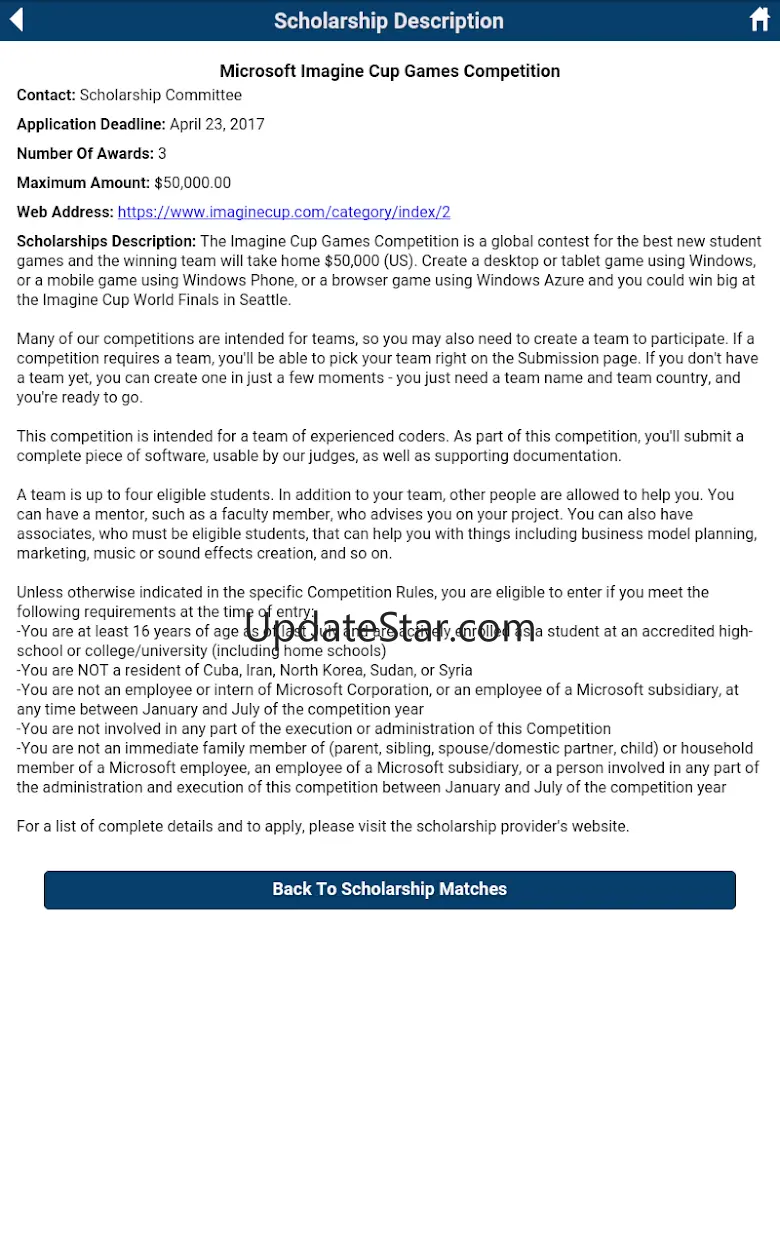 Scholarships.com 3.5