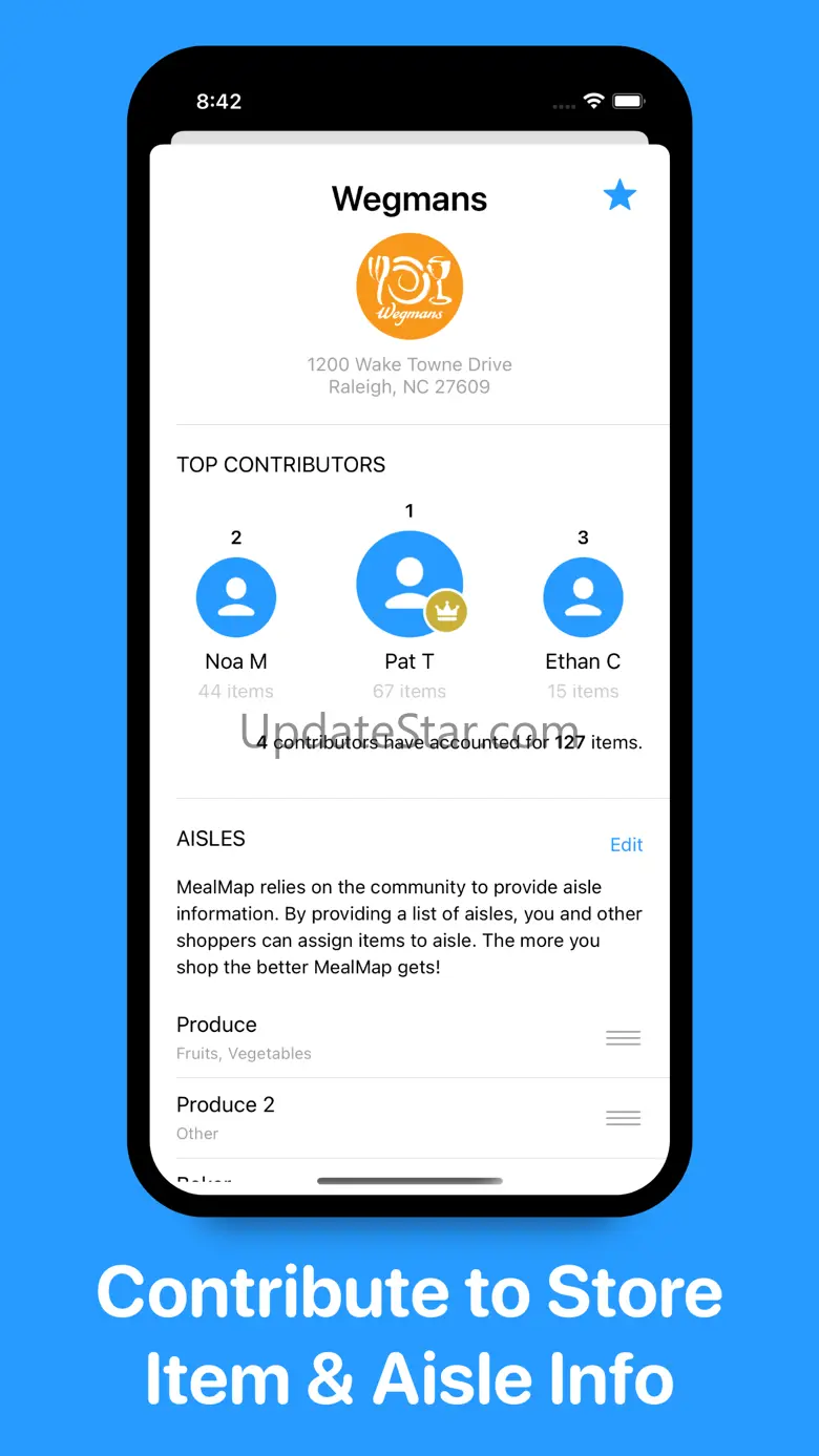 MealMap:Grocery Lists By Store 2.0.5