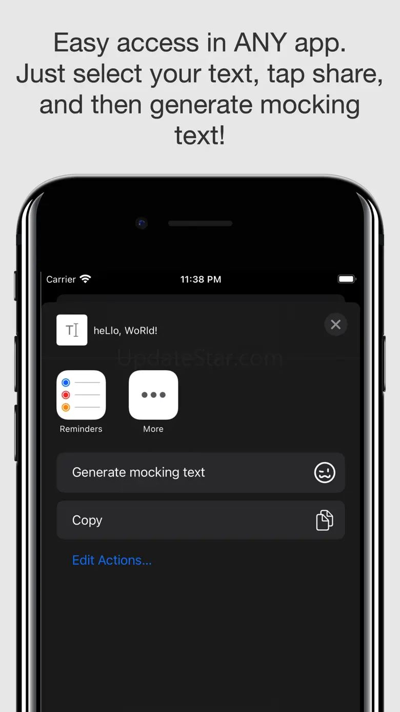 Mocking Text Generator 1.0