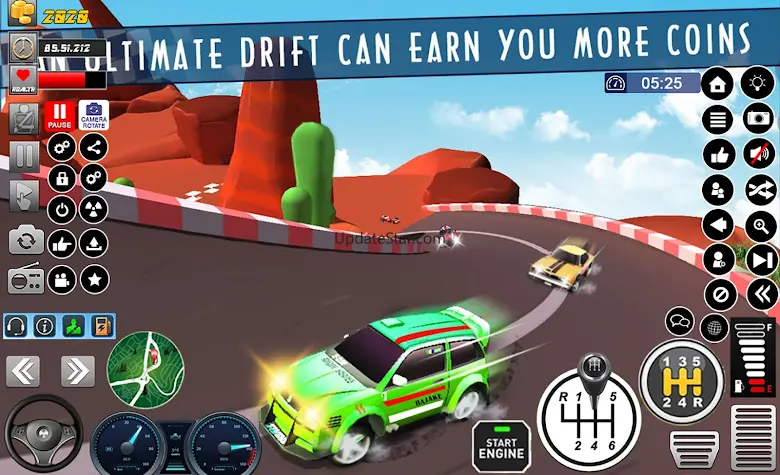 Mini Adventure Car Racing Game