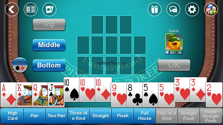 DH Pineapple Poker OFC 1.0.16