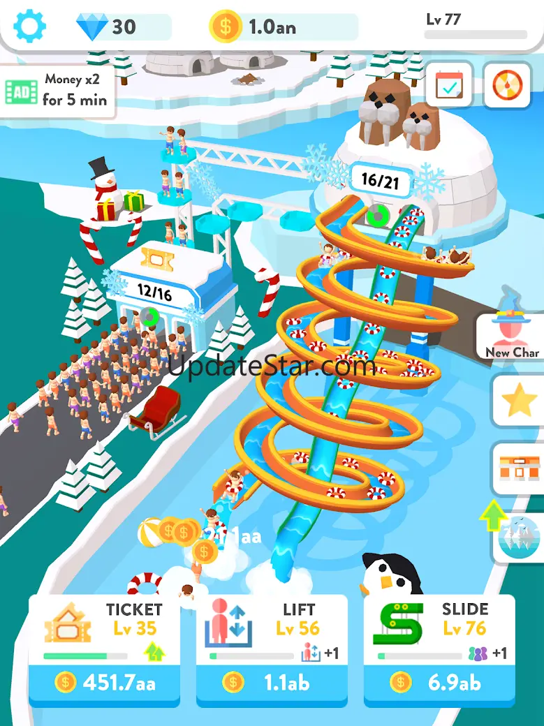 Idle Water Slide 1.8.1