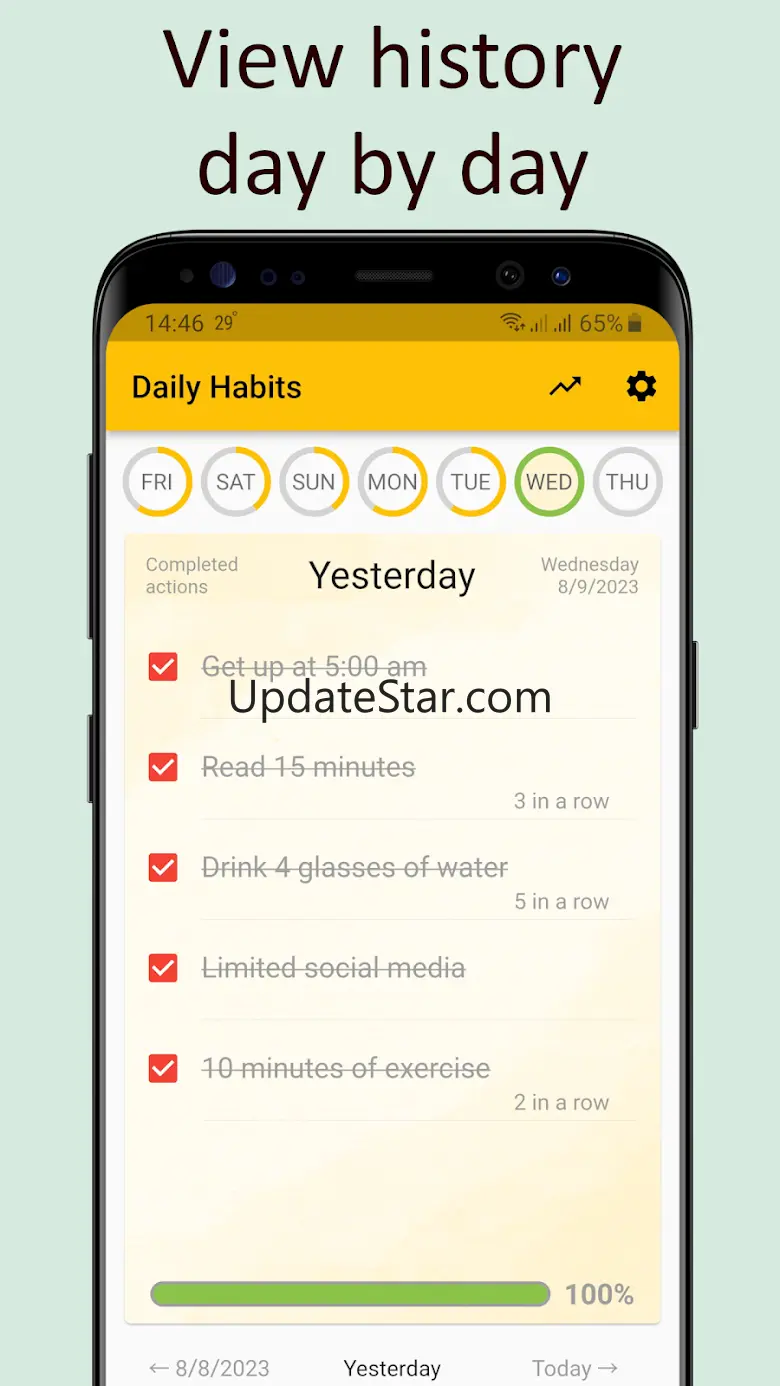 Daily activities tracker 1.0.104
