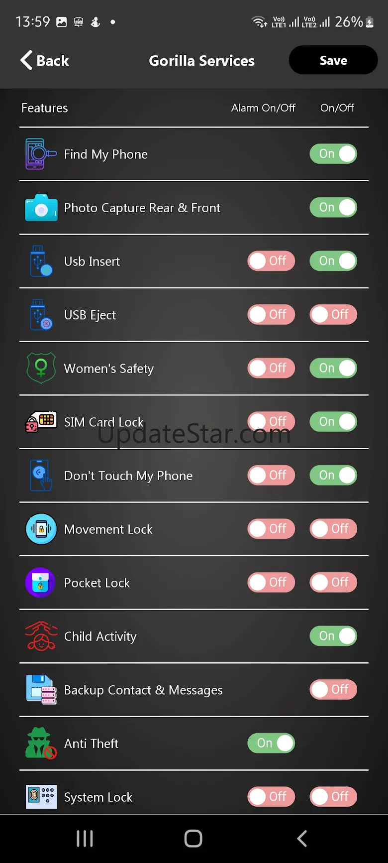 Gorilla (Anti Theft) 1.0.9