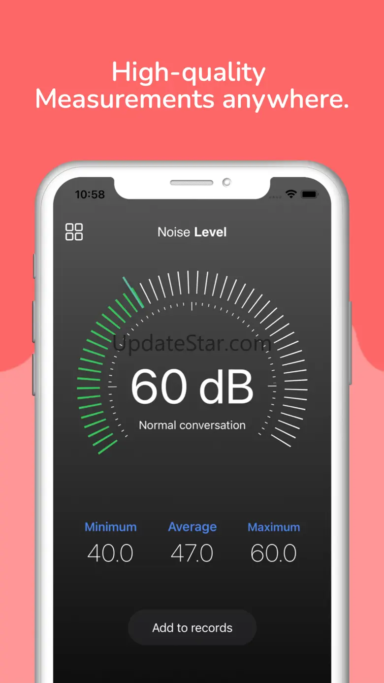 Decibels: Sound Level dB Meter 1.0