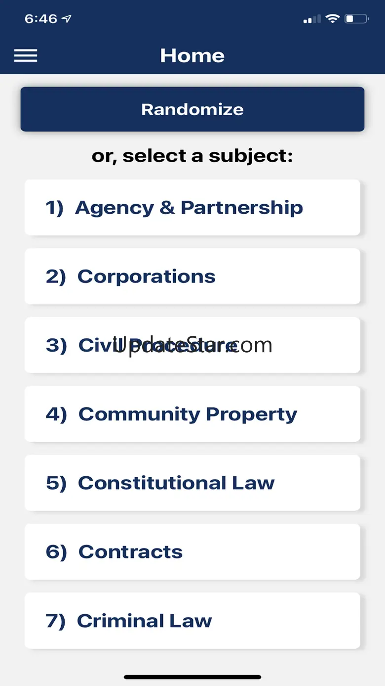 Bar Exam Essay Rules 1.0