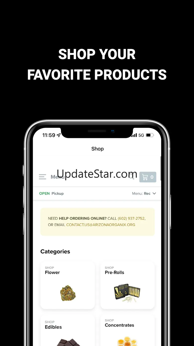 Arizona Organix App 327