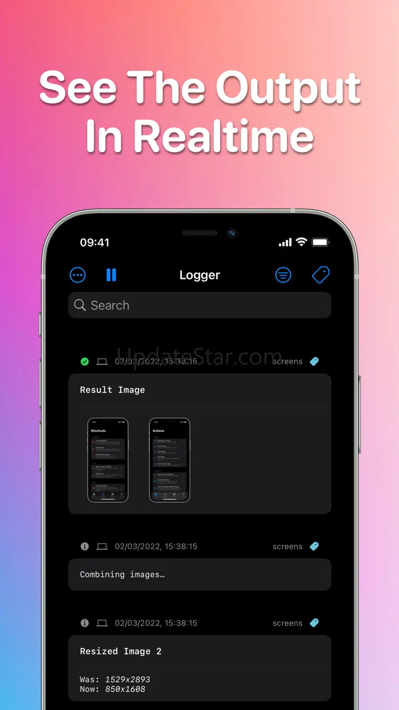 Logger for Shortcuts 1.2.1