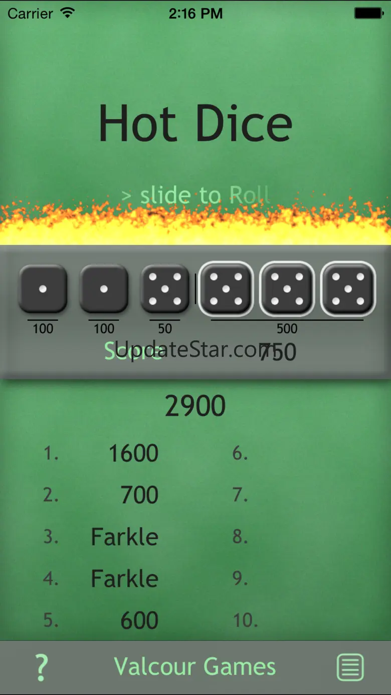 Farkle - slide to Roll 2.3.2
