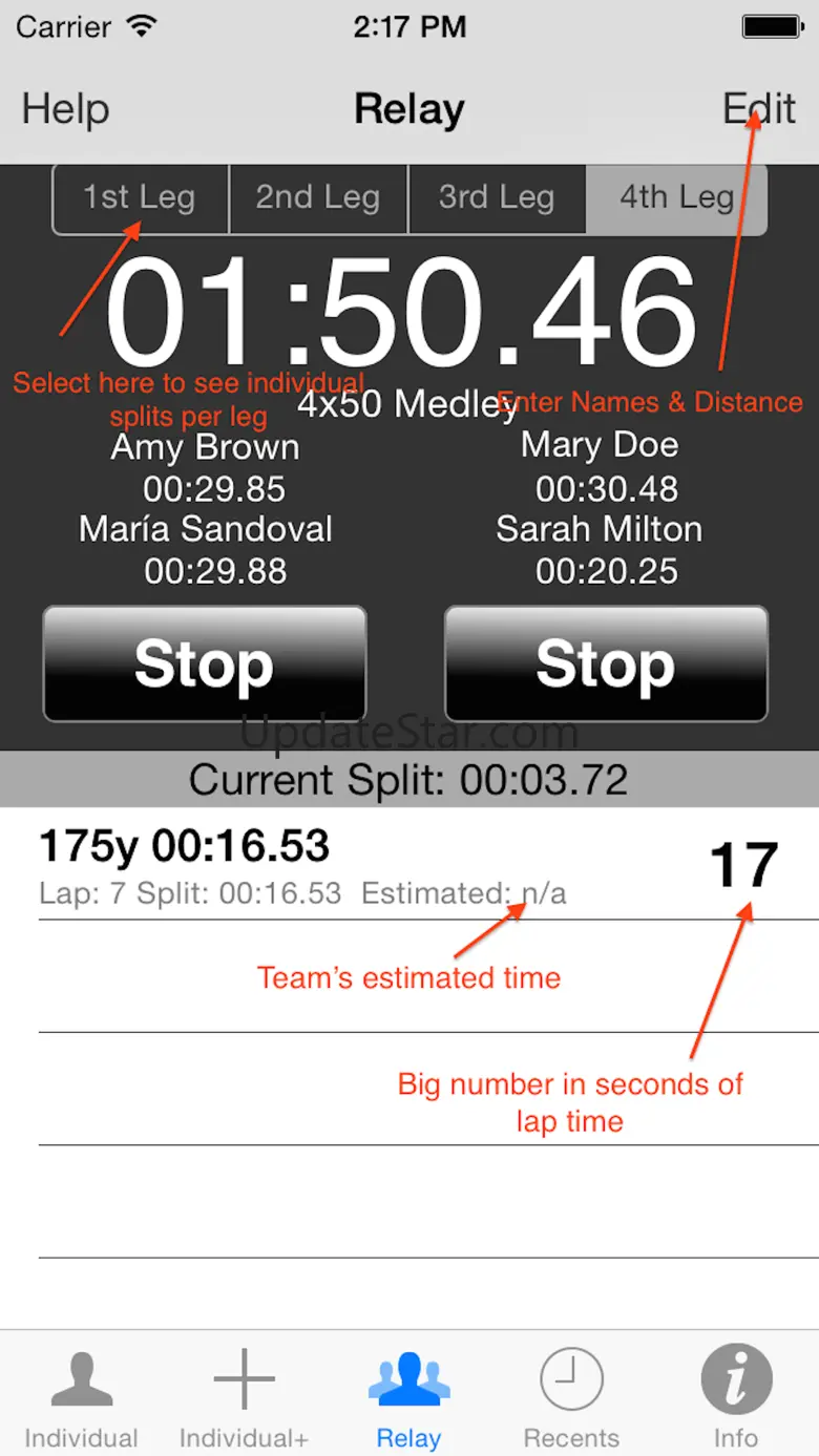 StopWatch For Swimming 2.2