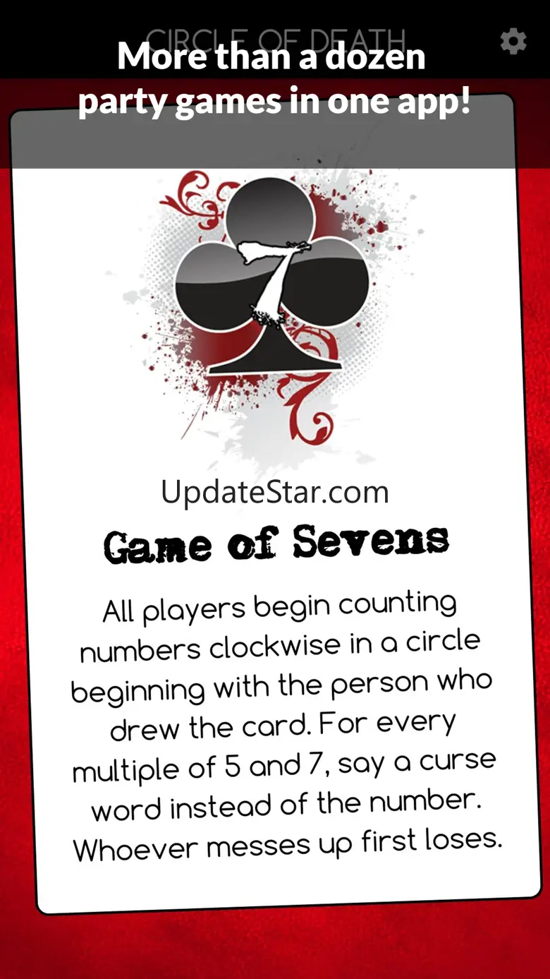Circle of Death Party Game 5.4.12