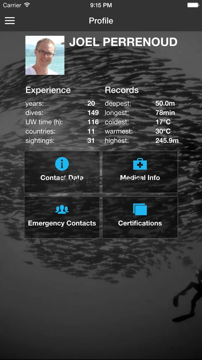 Diviac - Scuba diving logbook 0.4.1