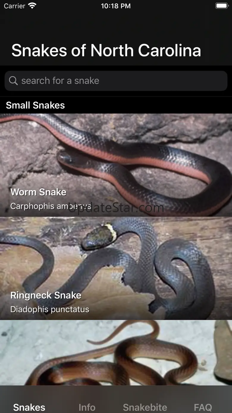 Snakes of North Carolina 4.1