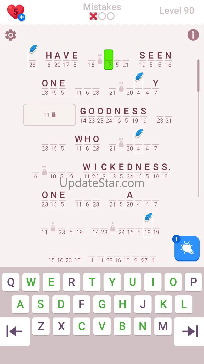 Cryptogram: Word Brain Puzzle 2.1.1