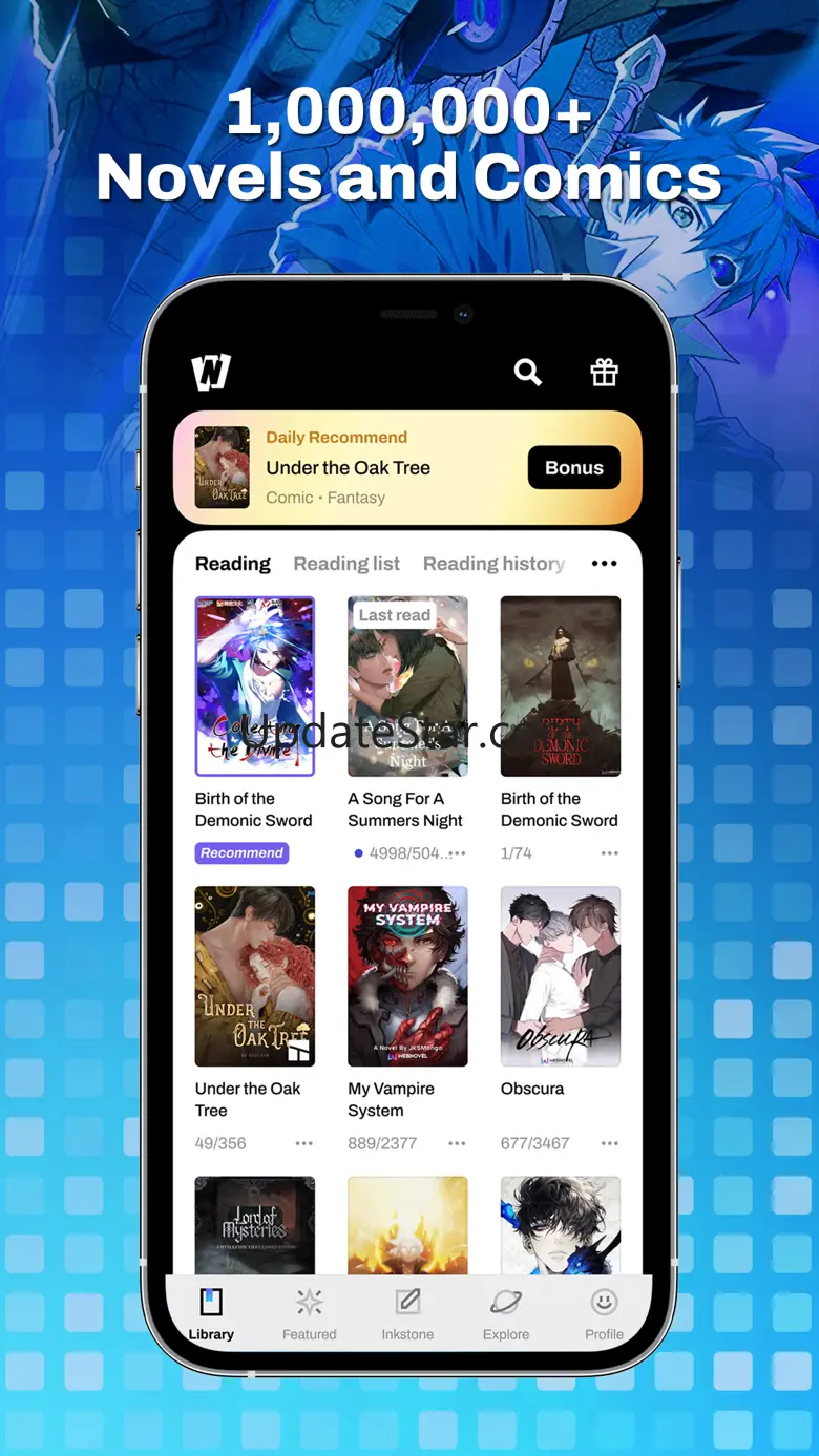 WebNovel - Read Novels & Manga 7.6.6