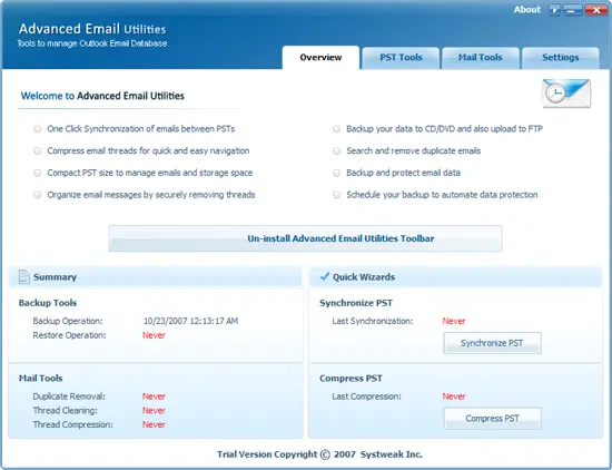 Advanced Email Utilities 1.0