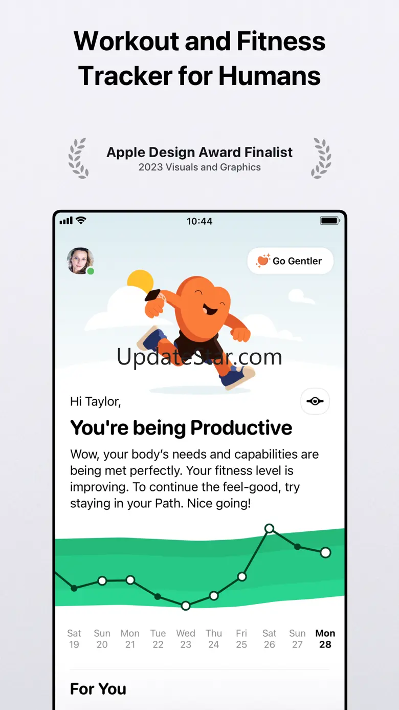 Gentler Streak Fitness Tracker 4.6.1