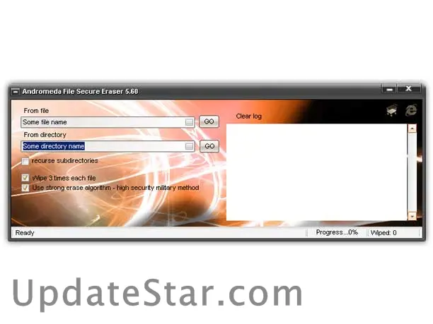 Andromeda File Secure Eraser 5.60.11
