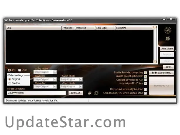 Andromeda Hyper YouTube Queue Downloader 4.52.12