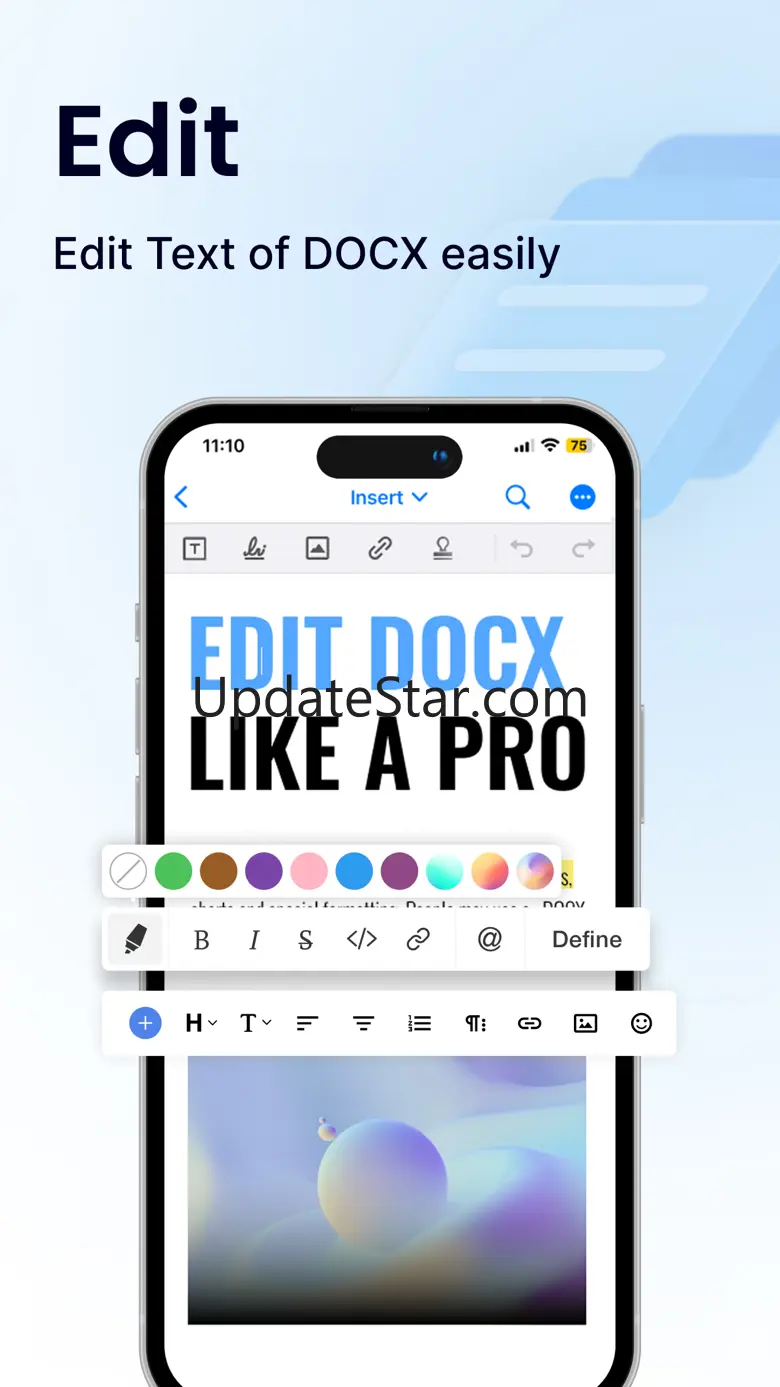 Office Word:Edit Word Document 1.0.18