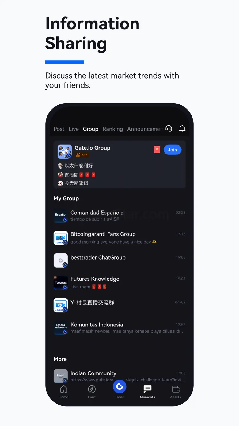Gate.io - Buy Bitcoin & Crypto 6.2.5