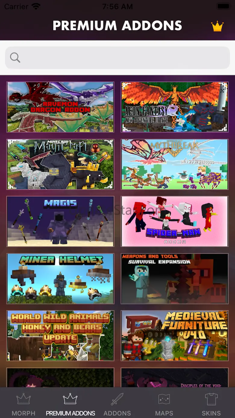 Morph Addons For Minecraft 3.8