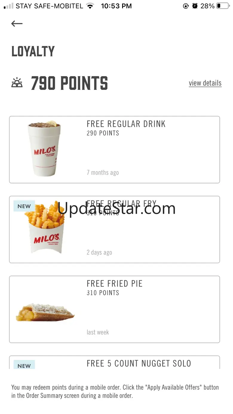 Milo's Hamburgers 2.0.5