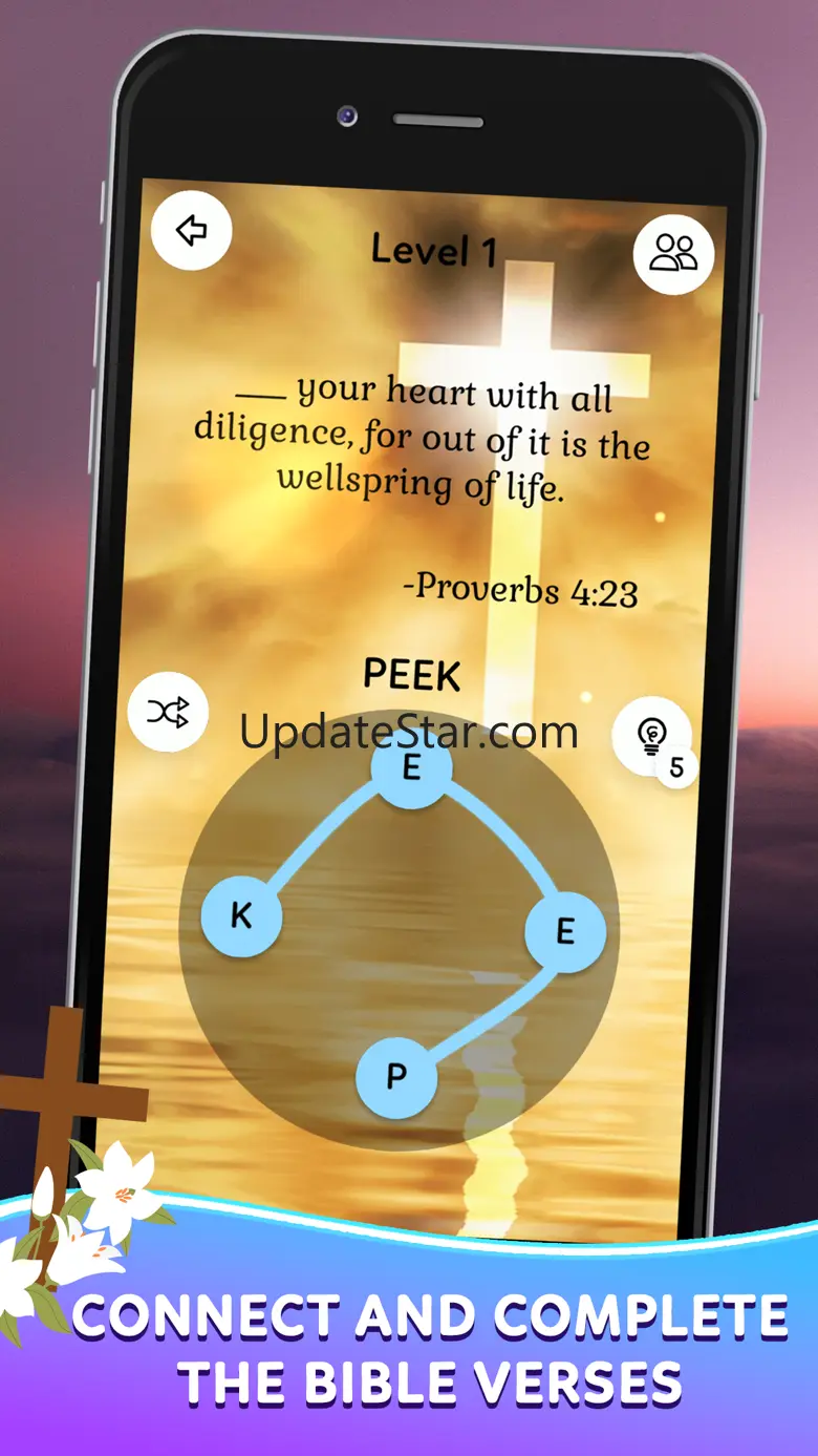 Bible Word Games: Puzzles App 2.5