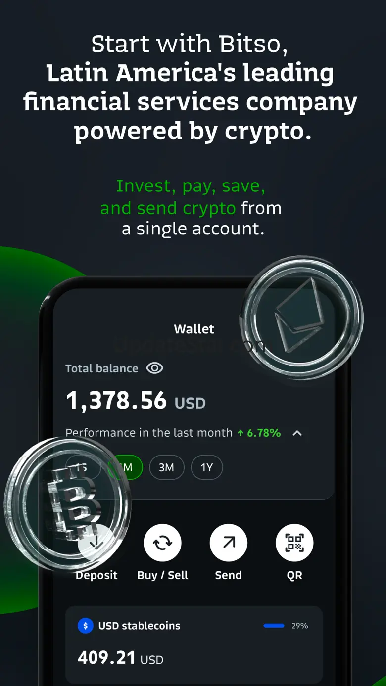 Bitso - Buy bitcoin easily 3.59.1