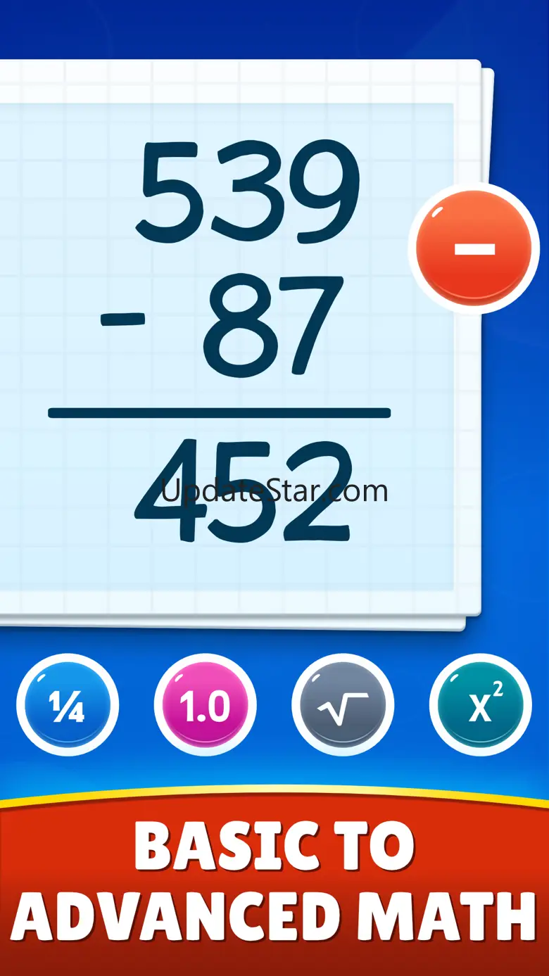 Math Games - Learn + - x ÷ 1.3.4