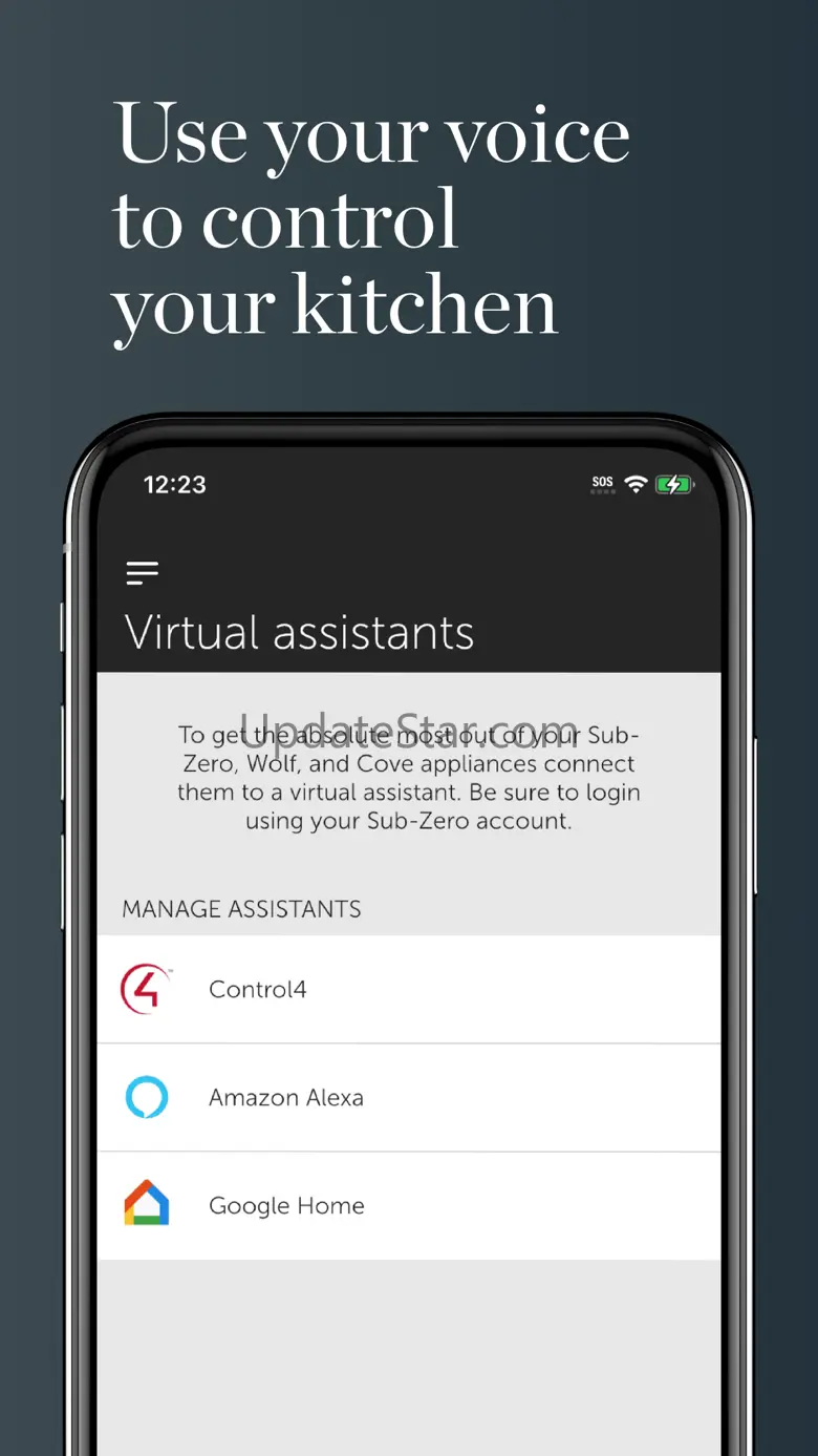 Sub-Zero Group Owner’s App 3.18.6