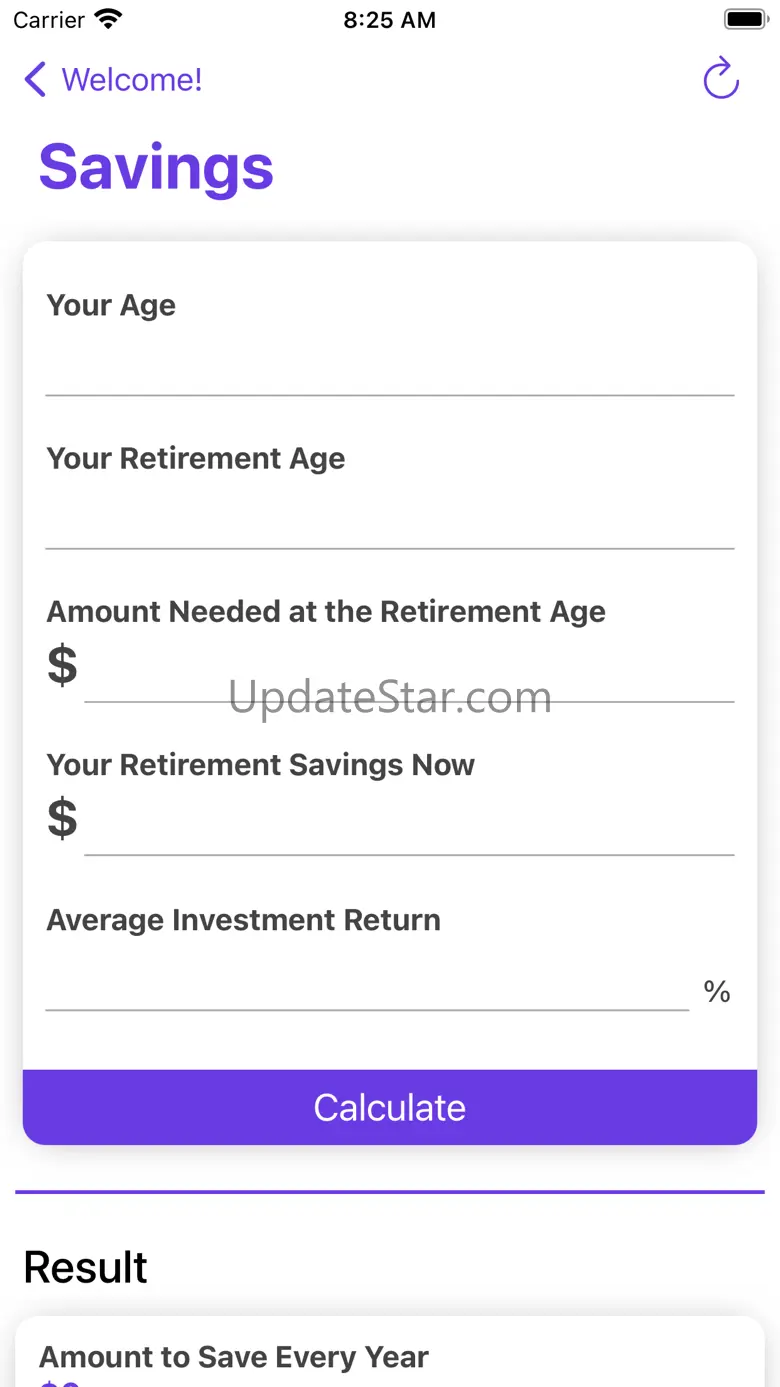 Retirement Calculator, Planner 2.0.0