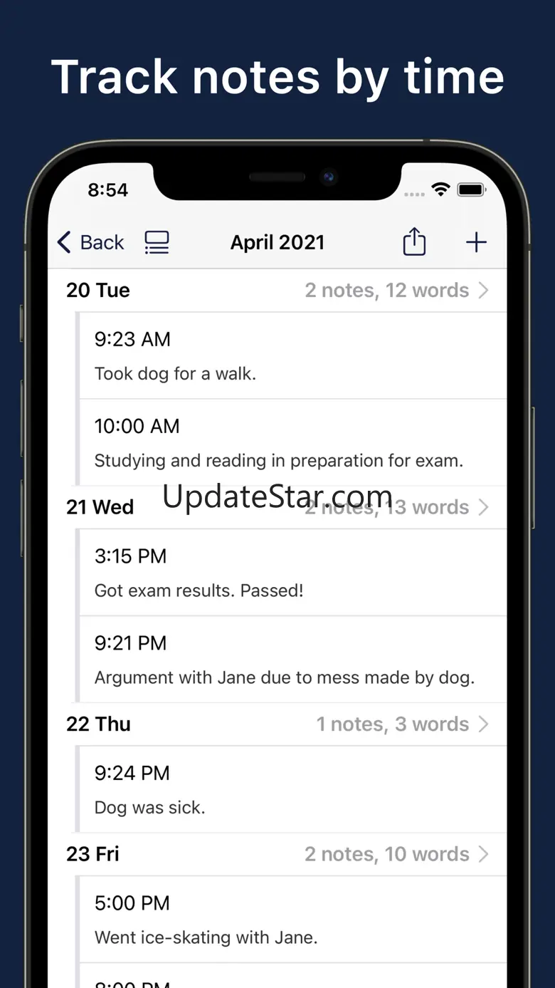 Daily Journal, Notes Log Diary 2.64.17