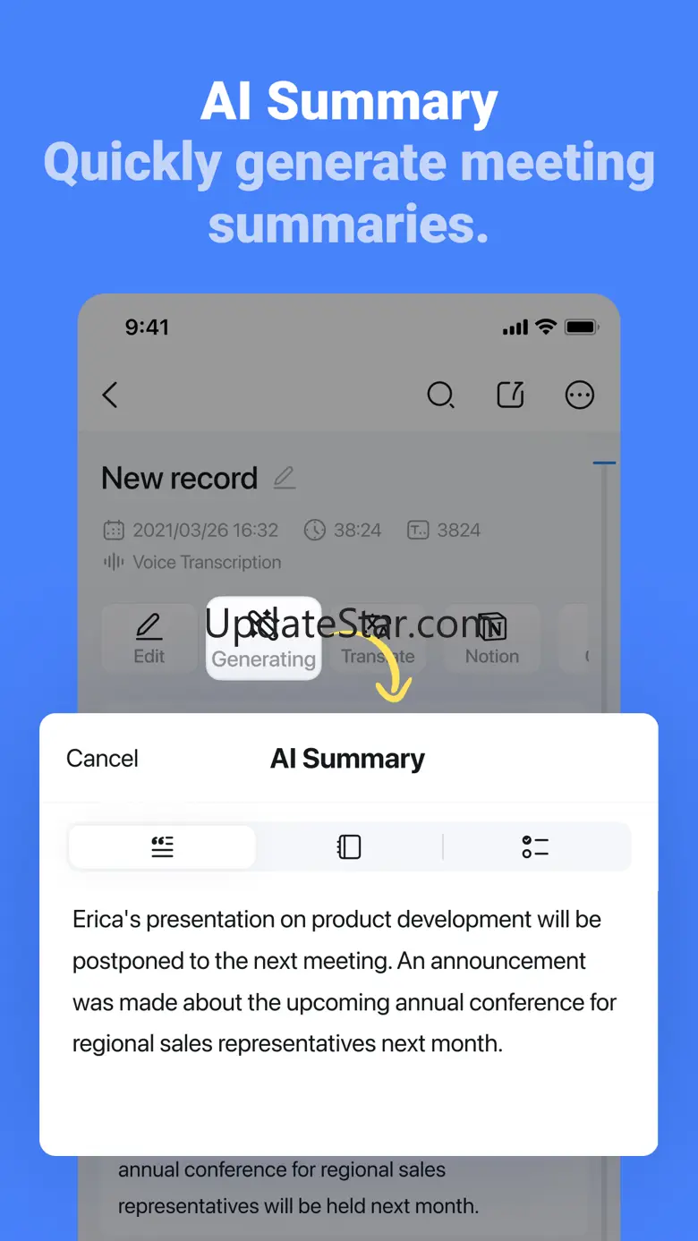 Notta-Transcribe Voice to Text 6.13.0