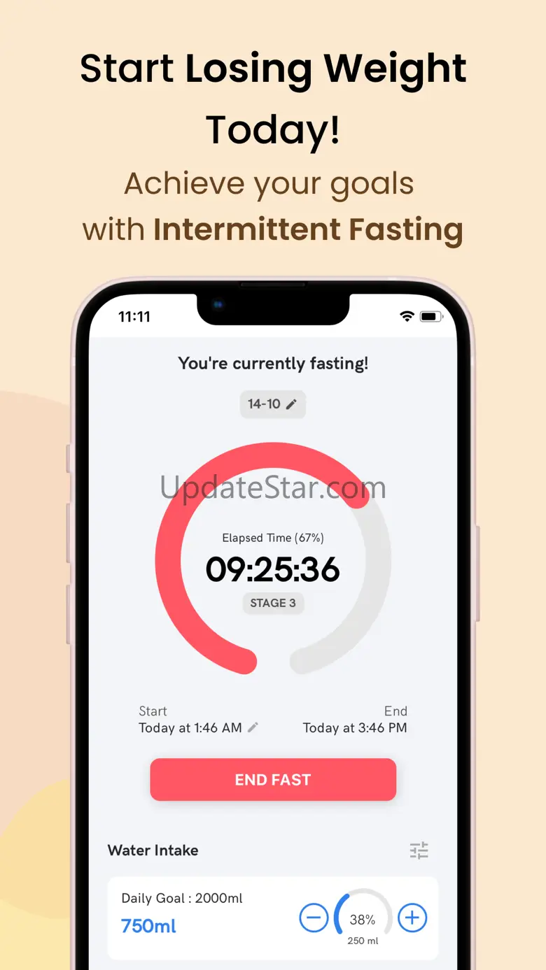 Fasted: Intermittent Fasting 2.0.1