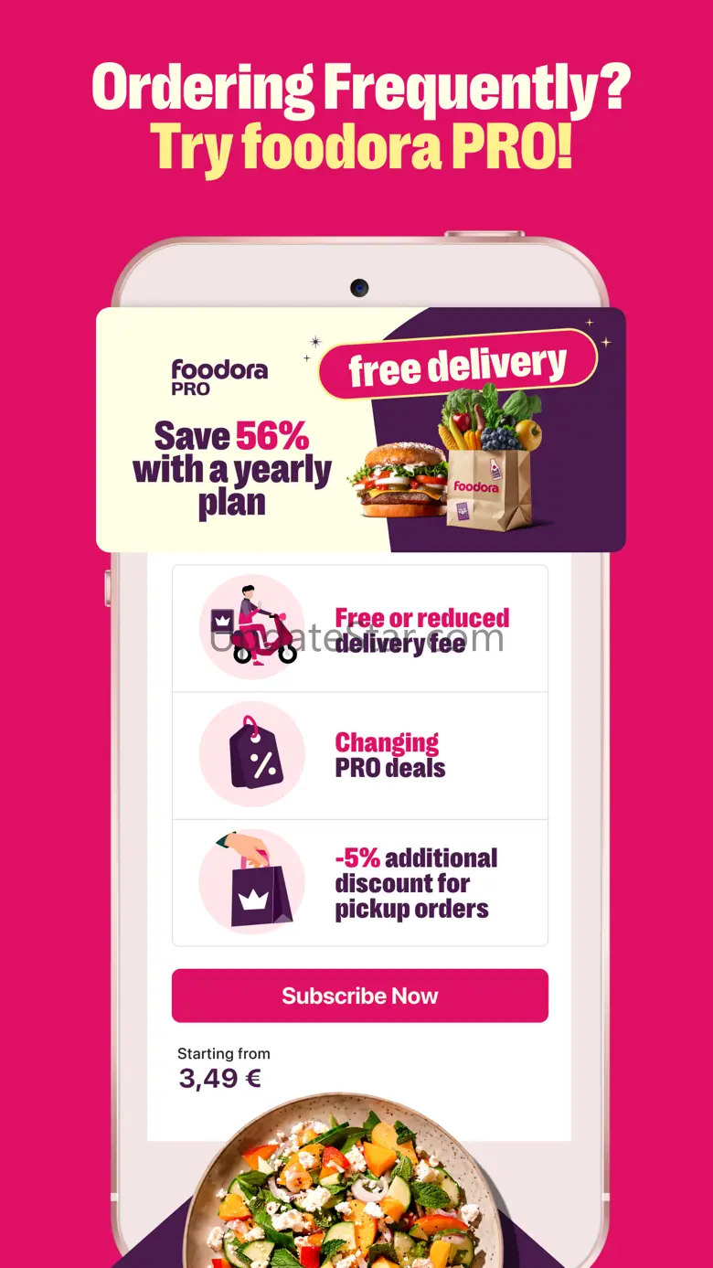 foodora Finland: Food delivery 24.9.0