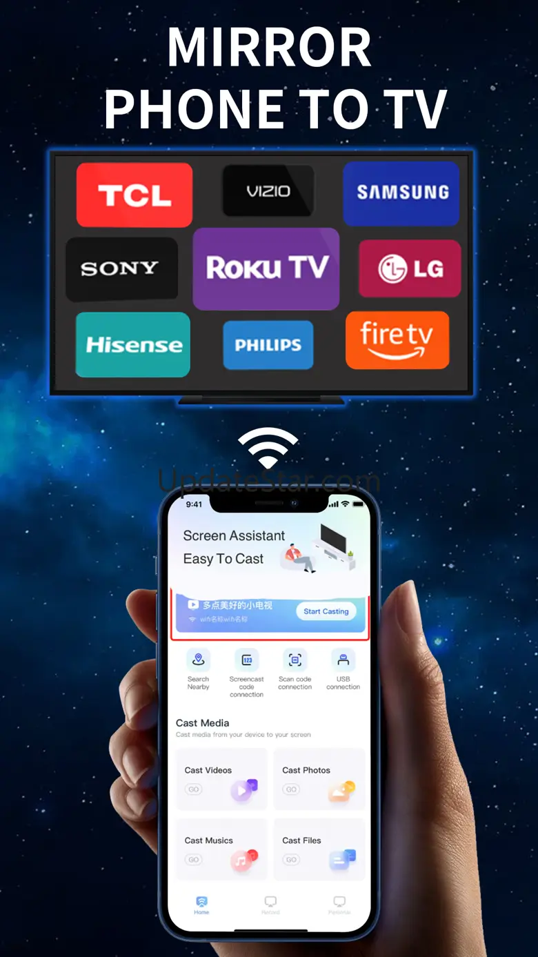 Screen Mirroring:Smart View TV 1.1.3