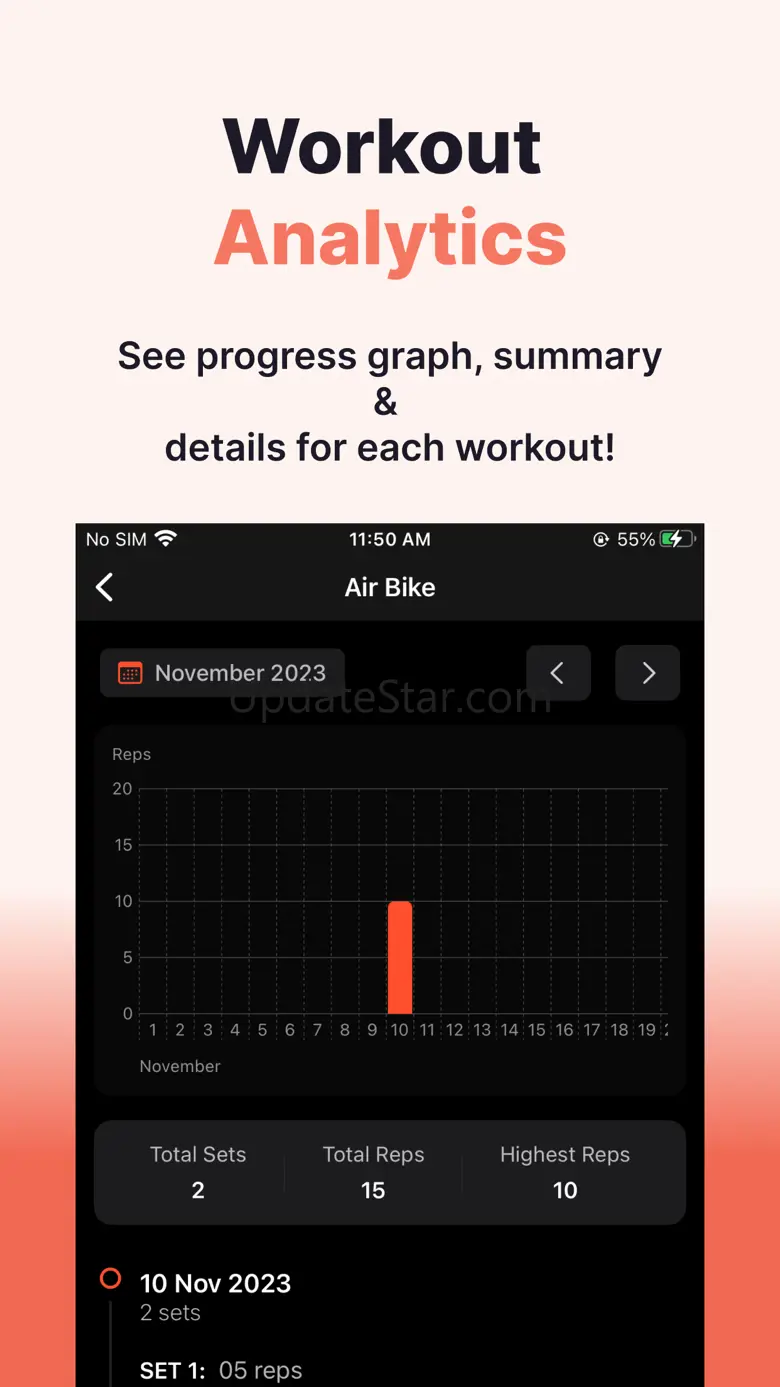Gym Workout Tracker Diary Note 1.41.5