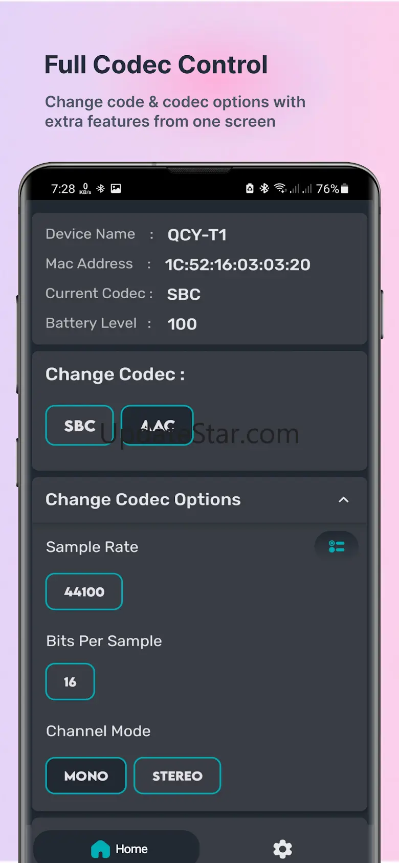 Bluetooth Codec Changer 1.7.0