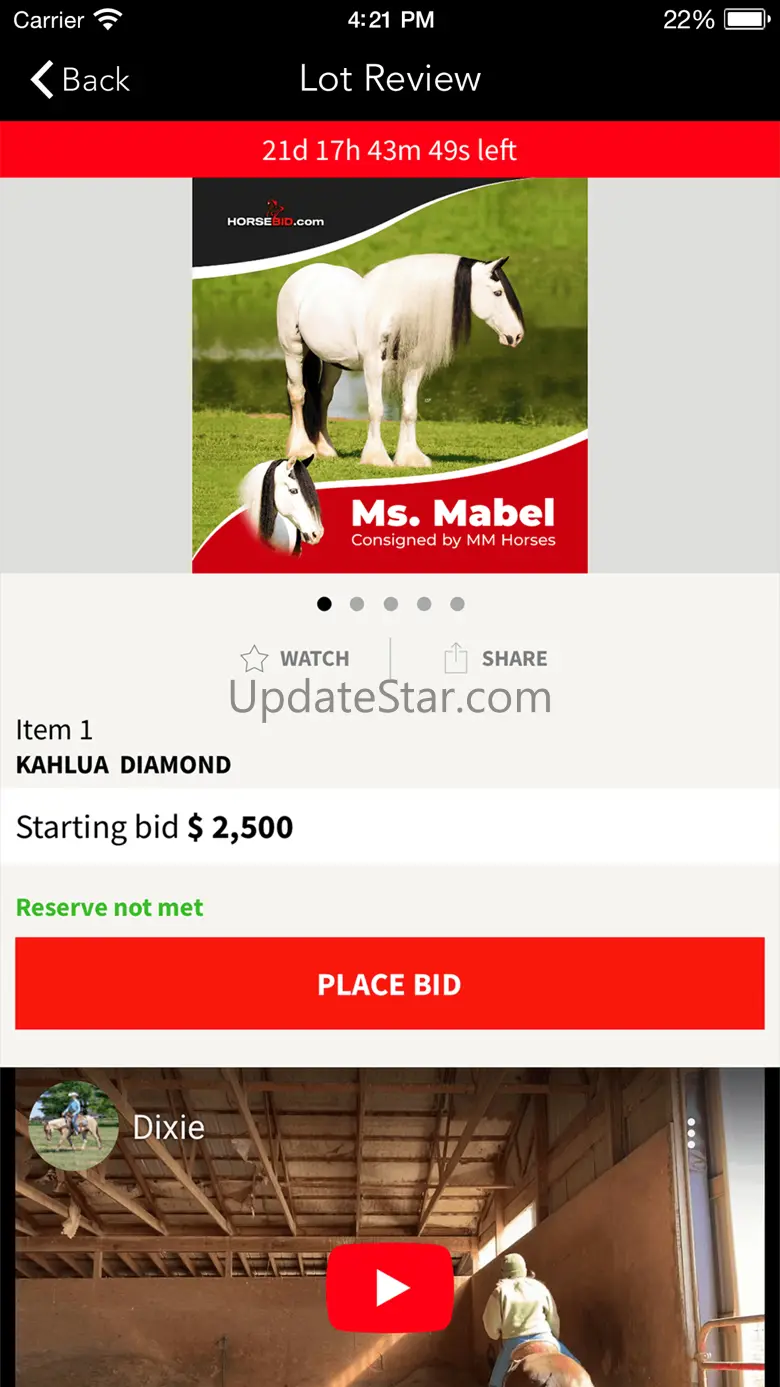 HorseBid 1.0.4