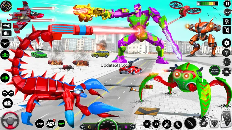 Scorpion Robot Car Shooting 1.0.5