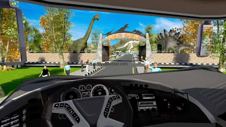 Dinosaur Park: Tour Bus Drivin 8.2