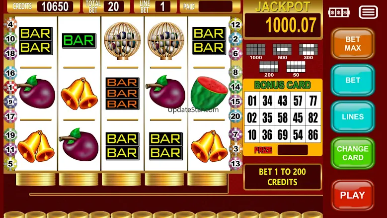 Slot Seven Bingo 15