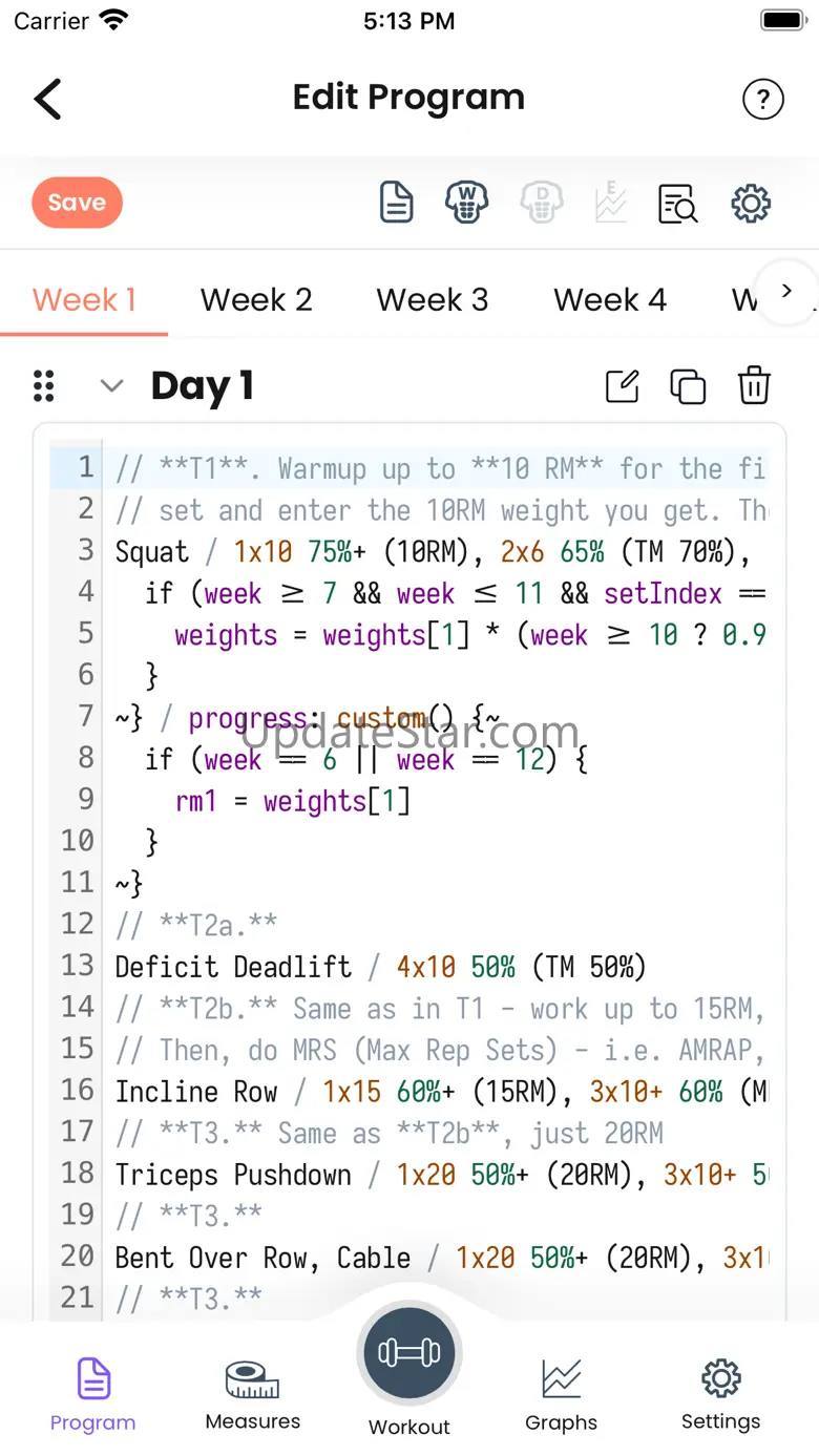 Liftosaur 6.7