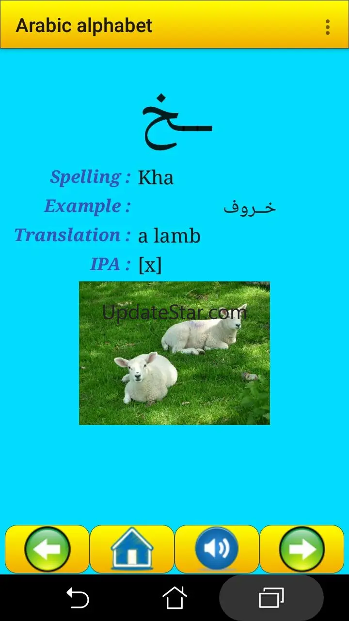 Arabic alphabet for students 31