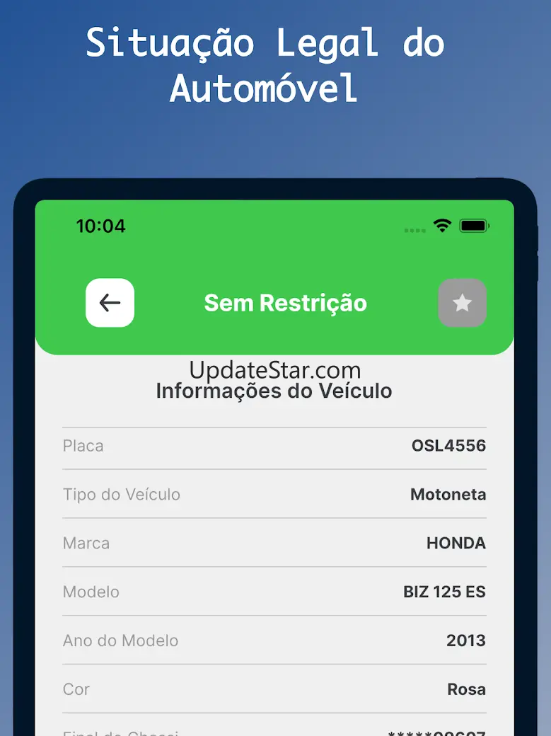 Consultar Placa: Pesquisa Moto 2.1.3