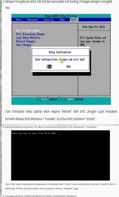 How to install windows 7 1.2